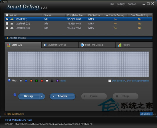 Smart Defrag Portable V2.3.0 ɫЯ