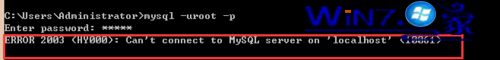 Win10ϵͳphpmysql10061ô