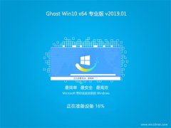 Ghost Win10 x64λ ȶרҵ 2019v01()